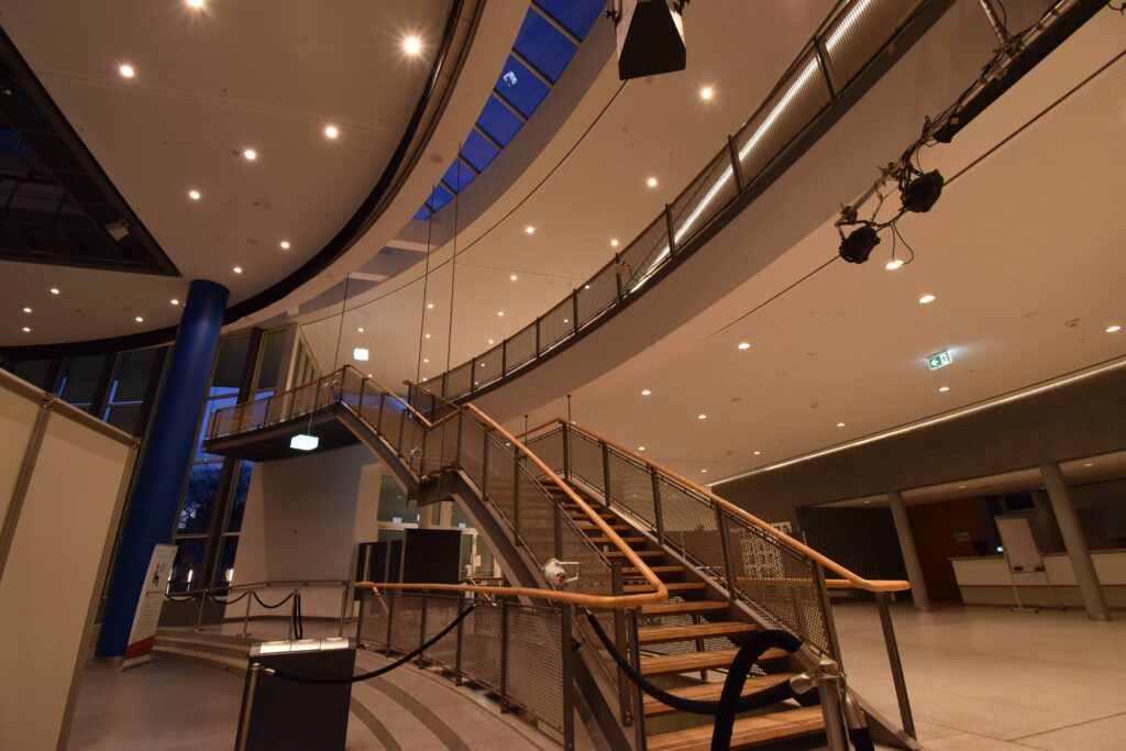 Treppe Foyer Musik- und Kongresshalle Lübeck